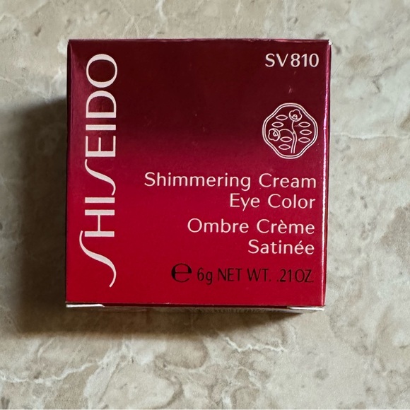 SHISEIDO Shimmering Cream Eye Color SV810 Tin Eyeshadow New in Box - Picture 3 of 3